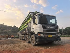 2020 Zoomlion ZLJ5541THBSE 67m Concrete Pump Truck