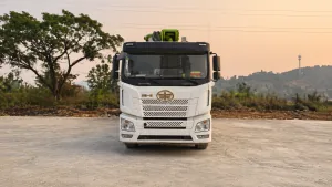 2022 Zoomlion ZLJ53510THBJF unidad 10 used concrete boom pump truck, main view.