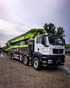 2022 Zoomlion 59m camion pompe à béton à flèche ZLJ5441THBKE – SINOTRUK châssis