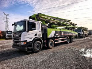 2021 Zoomlion 56m camion pompe à béton à flèche ZLJ5441THBSF – Scania châssis