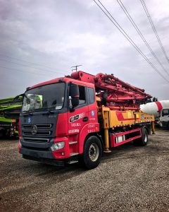 2022 SANY 37m camión bomba de hormigón con pluma SY5230THBF – SANY chasis