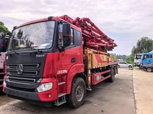 2025 SANY 39m camión bomba de hormigón con pluma SY5230THBF – SANY chasis