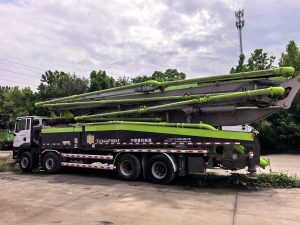 2021 Zoomlion 56m camion pompe à béton à flèche ZLJ5440THBKE – SINOTRUK châssis