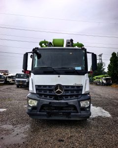 2020 Zoomlion 56m شاحنة مضخة خرسانة بذراع ZLJ5441THBBE – Mercedes-Benz شاسيه