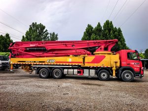 2021 SANY 62m شاحنة مضخة خرسانة بذراع SYM5440THBV – Volvo شاسيه