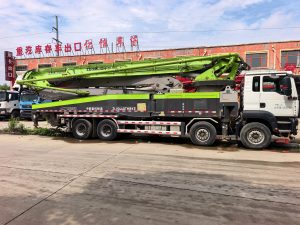 2021 Zoomlion 56m camion pompe à béton à flèche ZLJ5440THBKE – SINOTRUK châssis