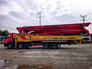 2021 SANY 62m شاحنة مضخة خرسانة بذراع SYM5440THBV – Volvo شاسيه