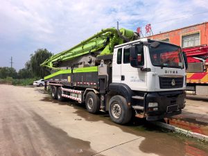 2021 Zoomlion 56m camion pompe à béton à flèche ZLJ5440THBKE – SINOTRUK châssis