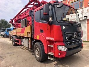 2025 SANY 39m camión bomba de hormigón con pluma SY5230THBF – SANY chasis