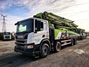 2021 Zoomlion 56m camion pompe à béton à flèche ZLJ5441THBSF – Scania châssis