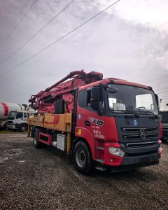 2022 SANY 37m camión bomba de hormigón con pluma SY5230THBF – SANY chasis