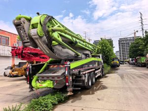 2021 Zoomlion 56m camion pompe à béton à flèche ZLJ5440THBKE – SINOTRUK châssis