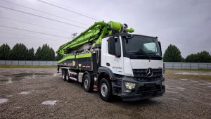 2020 Zoomlion 56m شاحنة مضخة خرسانة بذراع ZLJ5441THBBE – Mercedes-Benz شاسيه