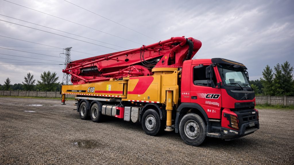 2021 SANY 62m شاحنة مضخة خرسانة بذراع SYM5440THBV – Volvo شاسيه
