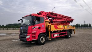 2022 SANY 37m camión bomba de hormigón con pluma SY5230THBF – SANY chasis