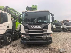 2021 Zoomlion 51.1m Concrete Boom Pump Truck ZLJ5350THBSE – Scania Chassis