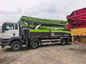 2020 Zoomlion 56m Concrete Boom Pump Truck ZLJ5440THBKE – Sitrak Chassis