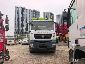 2020 Zoomlion 56m Concrete Boom Pump Truck ZLJ5440THBKE – Sitrak Chassis