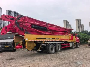 2022 SANY 61.1m Concrete Boom Pump Truck SYM5462THBFS – SANY Chassis