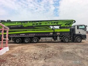 2023 Zoomlion 69.1m Concrete Boom Pump Truck ZLJ5550THBKF – Sitrak Chassis