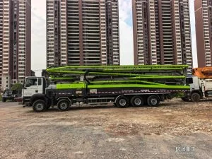 2023 Zoomlion 69.1m Concrete Boom Pump Truck ZLJ5550THBKF – Sitrak Chassis