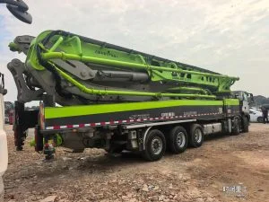 2023 Zoomlion 69.1m Concrete Boom Pump Truck ZLJ5550THBKF – Sitrak Chassis