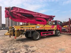 2021 SANY 38.1m Concrete Boom Pump Truck SYM5230THB – SANY Chassis