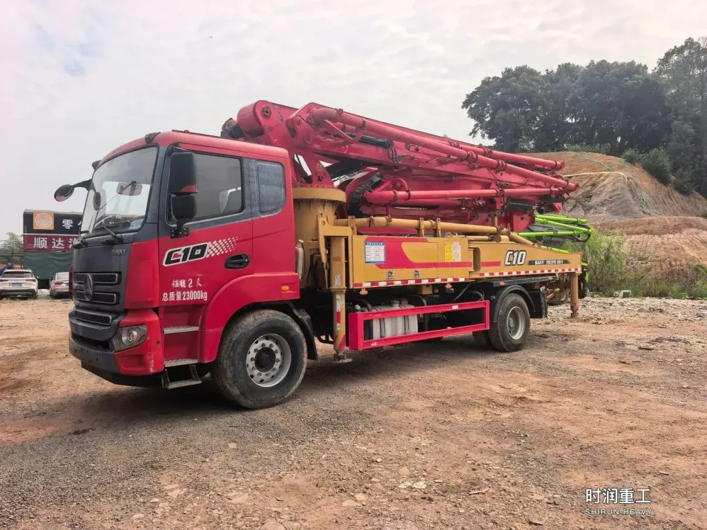 2021 SANY 38.1m Concrete Boom Pump Truck SYM5230THB – SANY Chassis