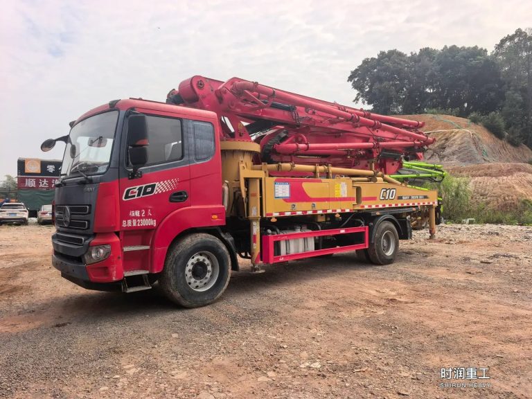 2021 SANY 38.1m Concrete Boom Pump Truck SYM5230THB – SANY Chassis