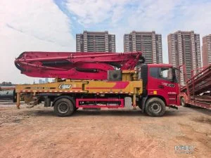 2021 SANY 38.1m Concrete Boom Pump Truck SYM5230THB – SANY Chassis