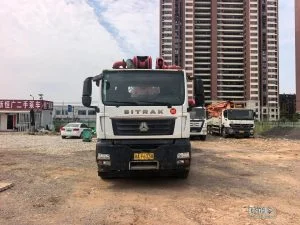 2020 SANY 48.6m Concrete Boom Pump Truck SYM5341THB – Sitrak Chassis