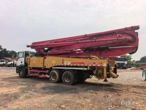 2020 SANY 48.6m Concrete Boom Pump Truck SYM5341THB – Sitrak Chassis