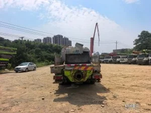 Zoomlion Truck-Mounted Concrete Pump ZLJ5140THBJE – FAW Jiefang Chassis
