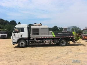 Zoomlion Truck-Mounted Concrete Pump ZLJ5140THBJE – FAW Jiefang Chassis
