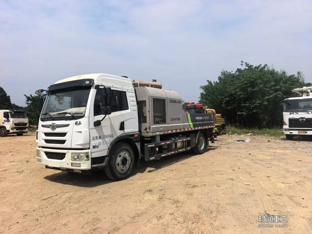 Zoomlion Truck-Mounted Concrete Pump ZLJ5140THBJE – FAW Jiefang Chassis