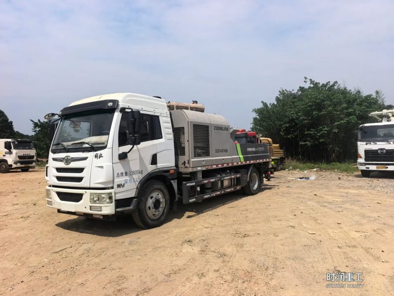 Zoomlion Truck-Mounted Concrete Pump ZLJ5140THBJE – FAW Jiefang Chassis