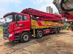 2023 SANY 56m Concrete Boom Pump Truck SYM5440THBFS – SANY Chassis