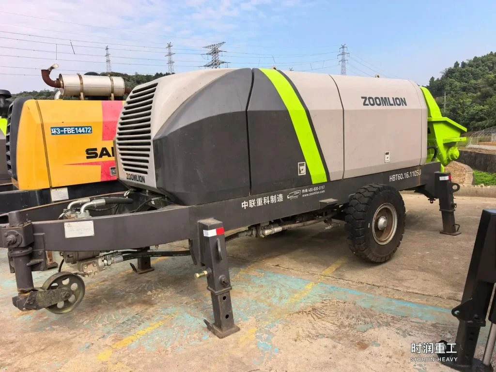 2023 Zoomlion Trailer Concrete Pump HBT60.16.110SU