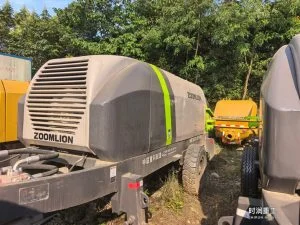 2018 Zoomlion Trailer Concrete Pump HBT80.18.132RSU