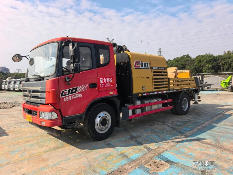 2021 SANY Truck-Mounted Concrete Pump SY5143THBE – SANY Chassis