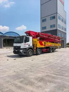 SANY Concrete Boom Pump Truck SYM5442THBEB – Mercedes-Benz Chassis