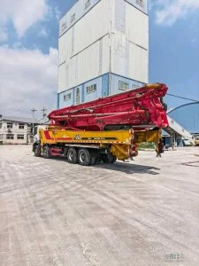 SANY Concrete Boom Pump Truck SYM5442THBEB – Mercedes-Benz Chassis