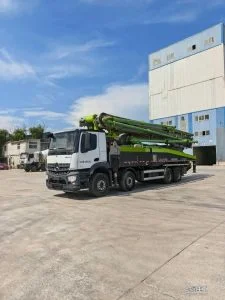 2020 Zoomlion 56m Concrete Boom Pump Truck ZLJ5441THBBE – Mercedes-Benz Chassis