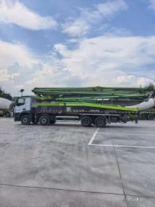2020 Zoomlion 56m Concrete Boom Pump Truck ZLJ5441THBBE – Mercedes-Benz Chassis